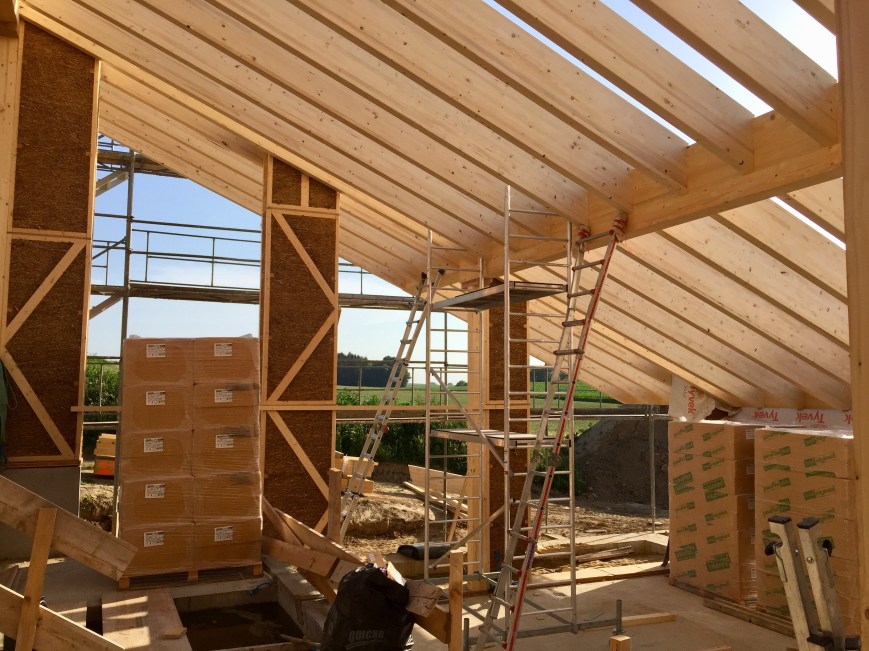 #23 Fin de la charpente