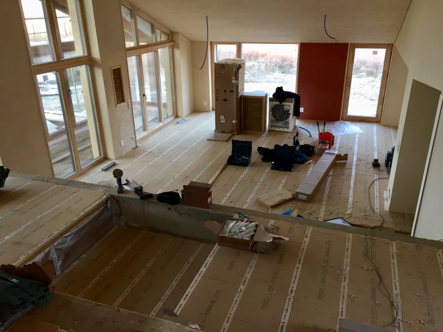 #39 Chape sèche en fibres de bois