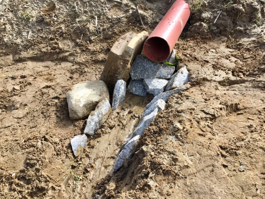 Trop-plein des cuves et mares